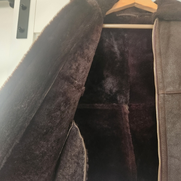 Shearling Bomber Jacket - Picture 3 of 16